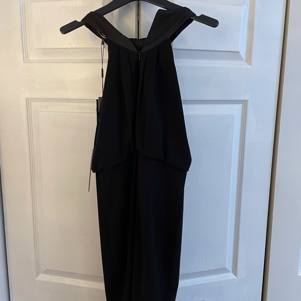 NEW Halston Stunning Black Dress, Size 4.